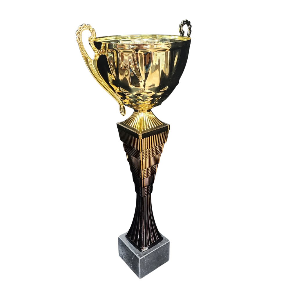 Gold / Black Metal Cup - NC0025