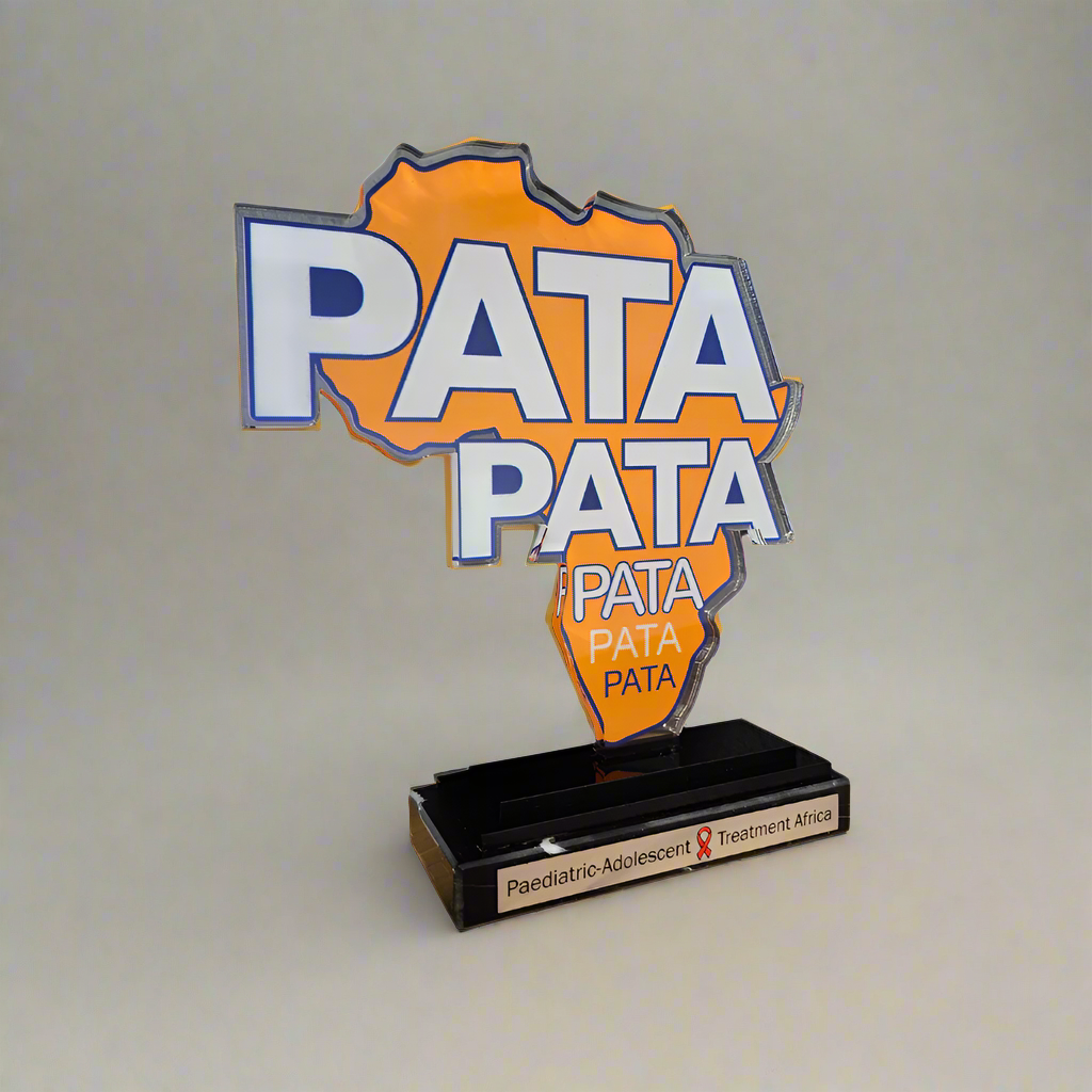 Custom Laser Cut UV Printed Acrylic Award
