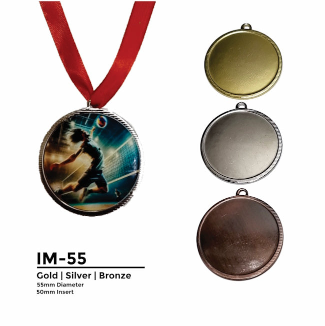 IM55 - 55mm Polished Medal