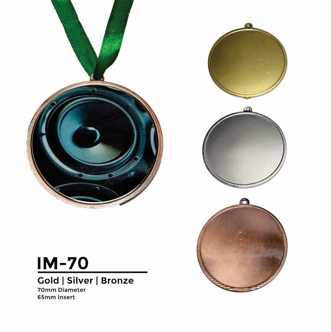 IM70 - 70mm Polished Medal