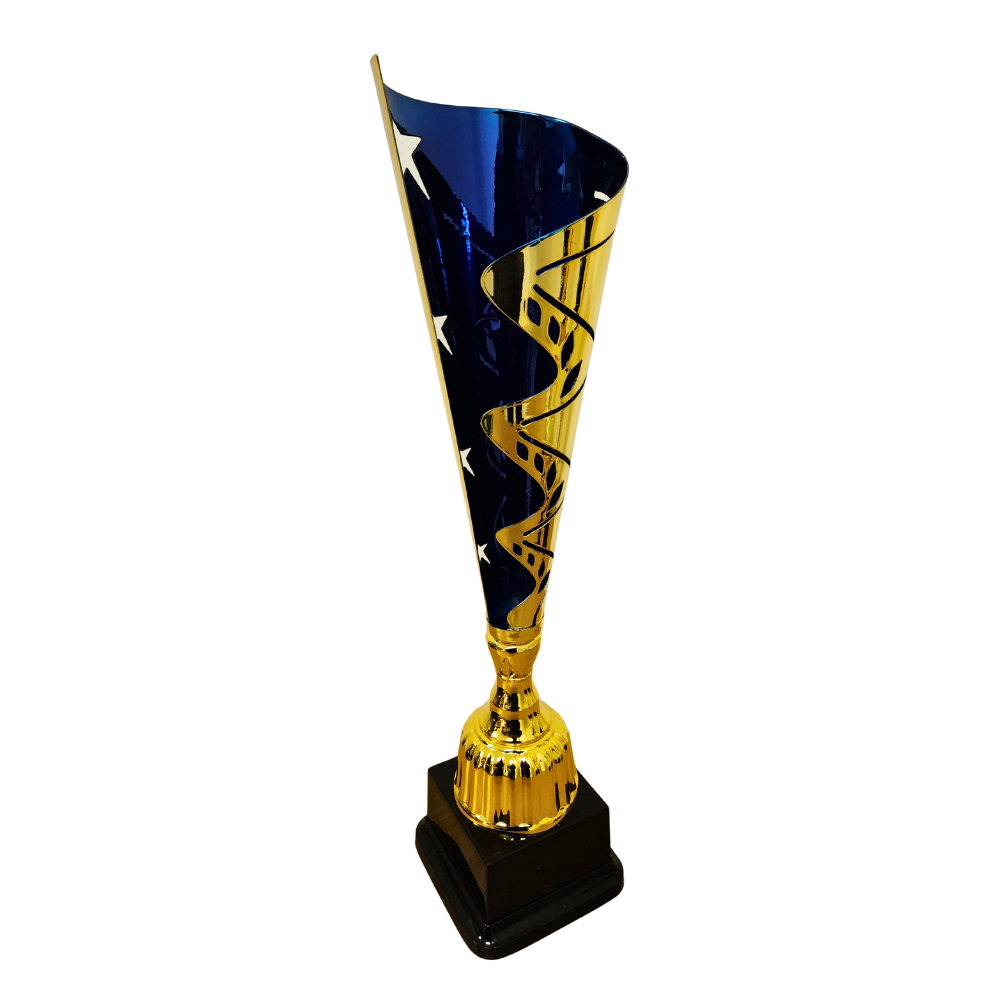 Gold Star Metal Cup (Blue / Red / Grey)