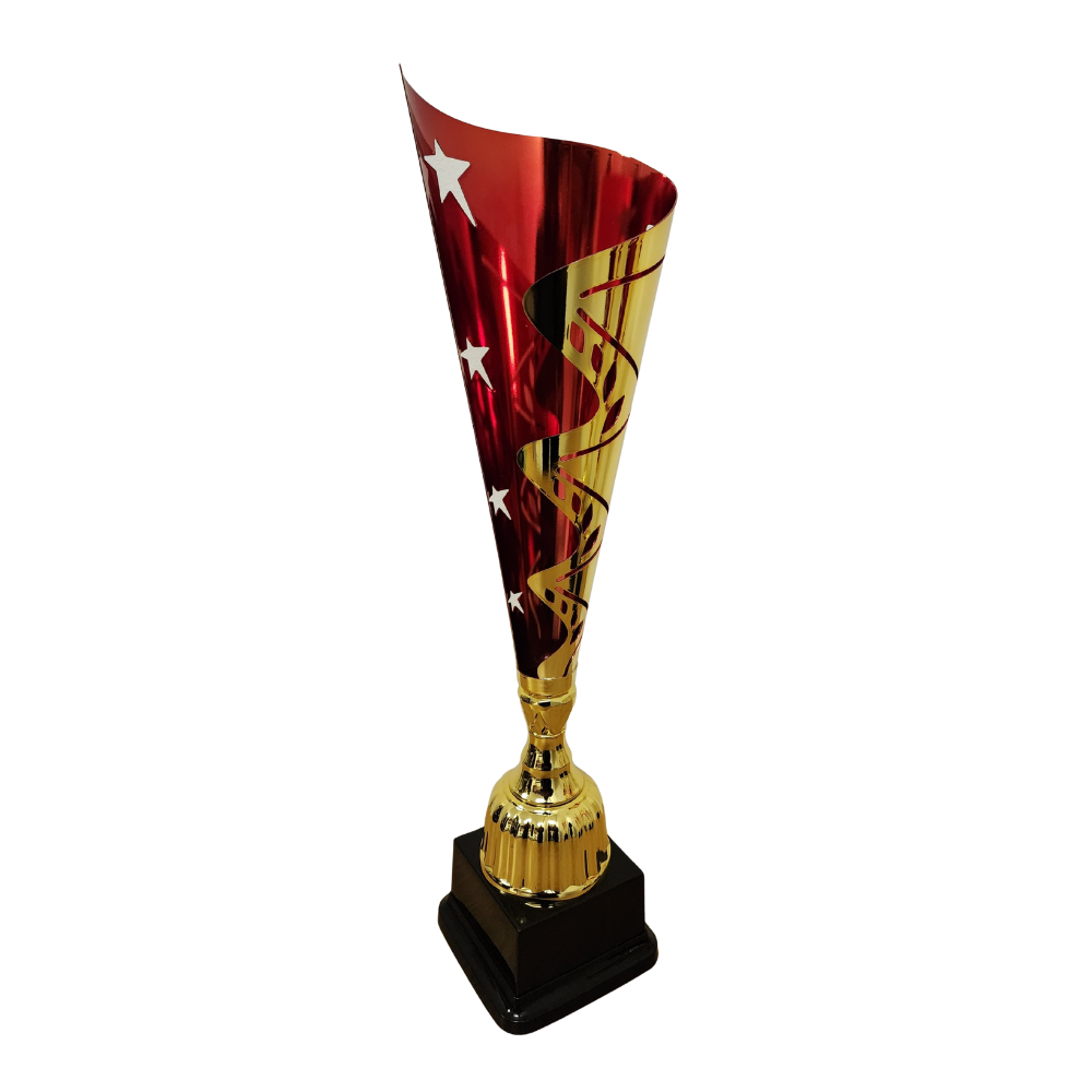 Gold Star Metal Cup (Blue / Red / Grey)