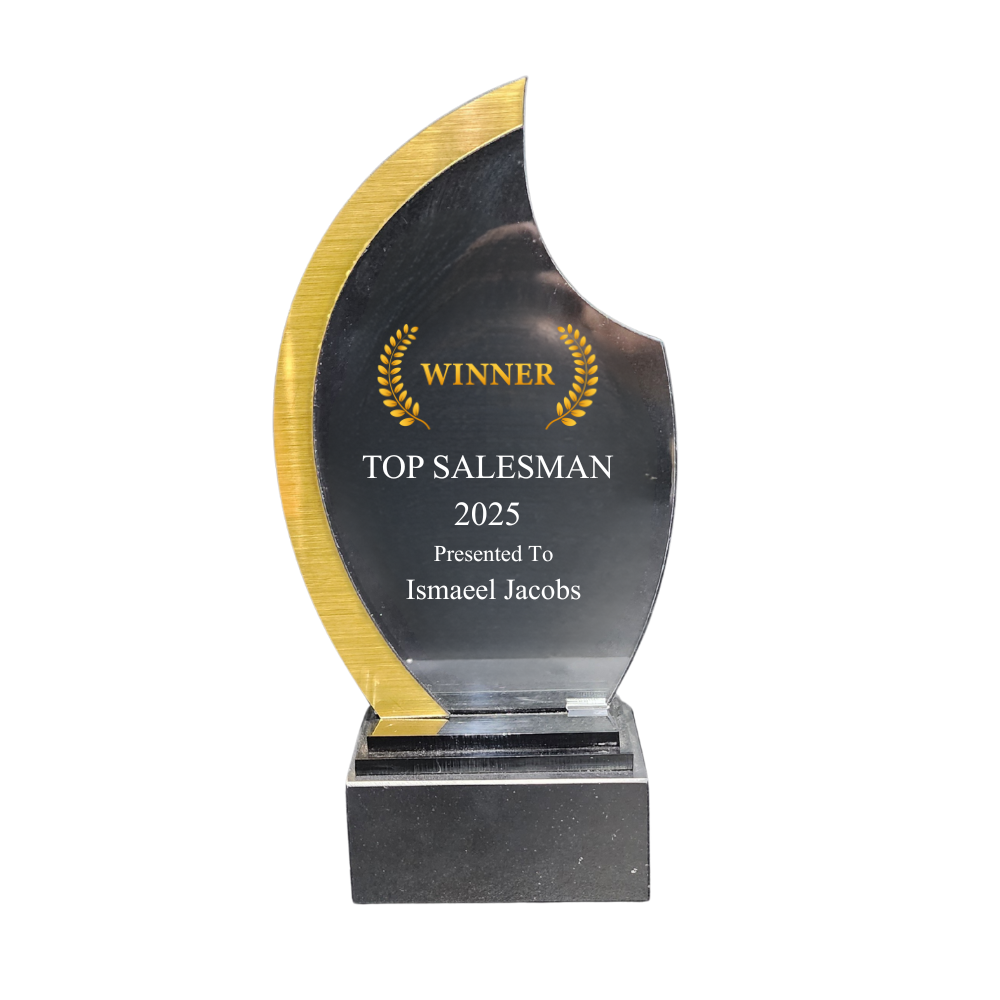 Curved Strip Acrylic Award