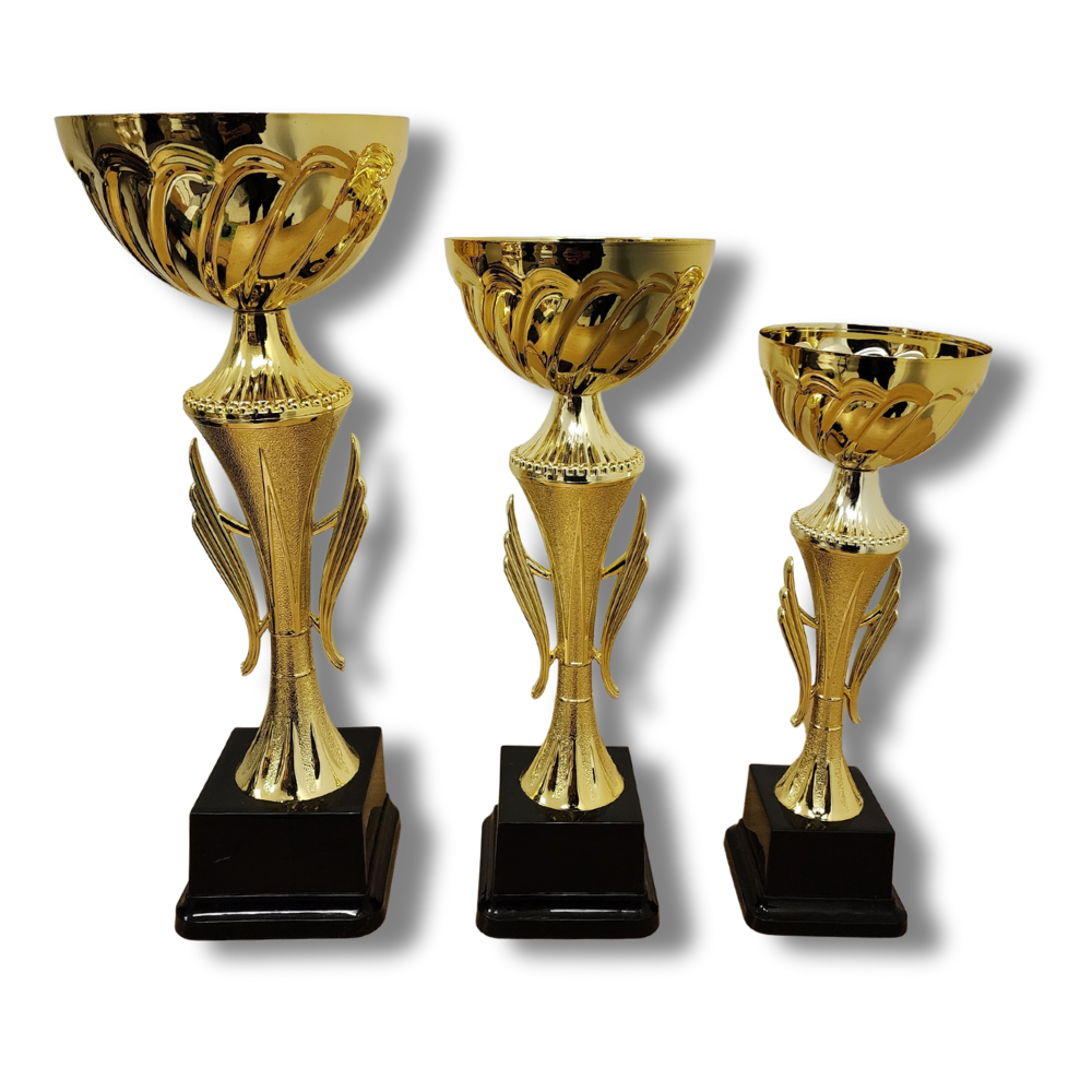 Gold Bowl Metal Trophy Cup - NC0013