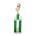 Star Figure 2 Column Trophy