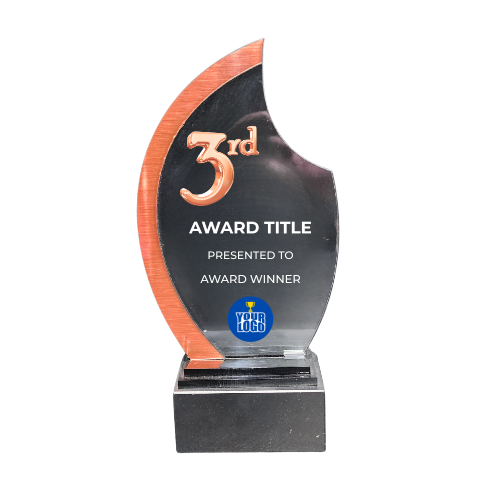 Curved Strip Acrylic Award