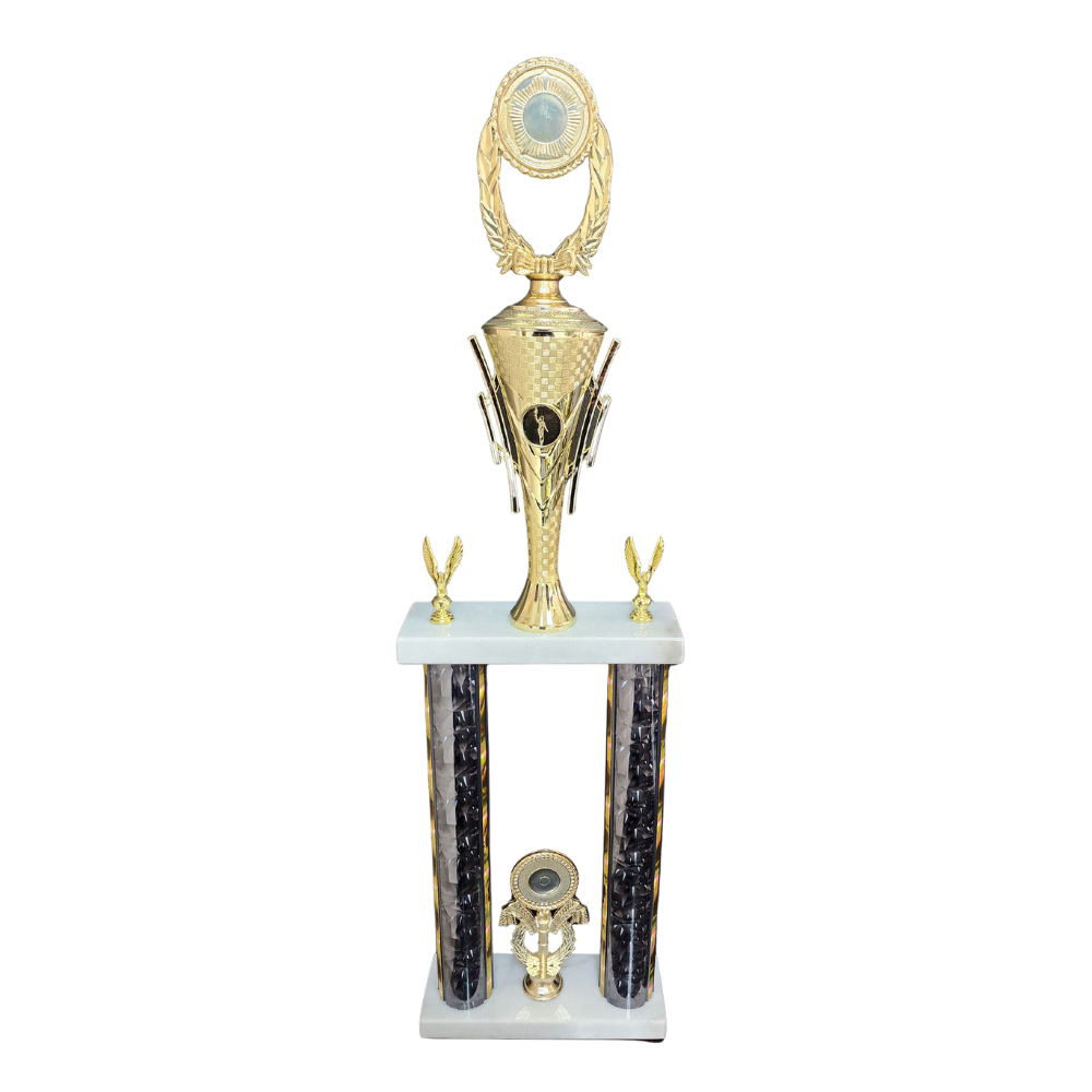 Large Olympic 2 Column Trophy