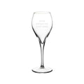 Engraved Wine Glass