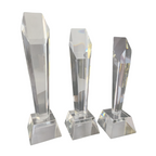 Pillar Glass Award - Woolf's Trophies And Engravers
