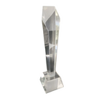Pillar Glass Award - Woolf's Trophies And Engravers