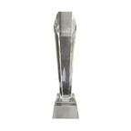 Pillar Glass Award - Woolf's Trophies And Engravers