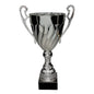 Silver Swirl Metal Cup - CU0020