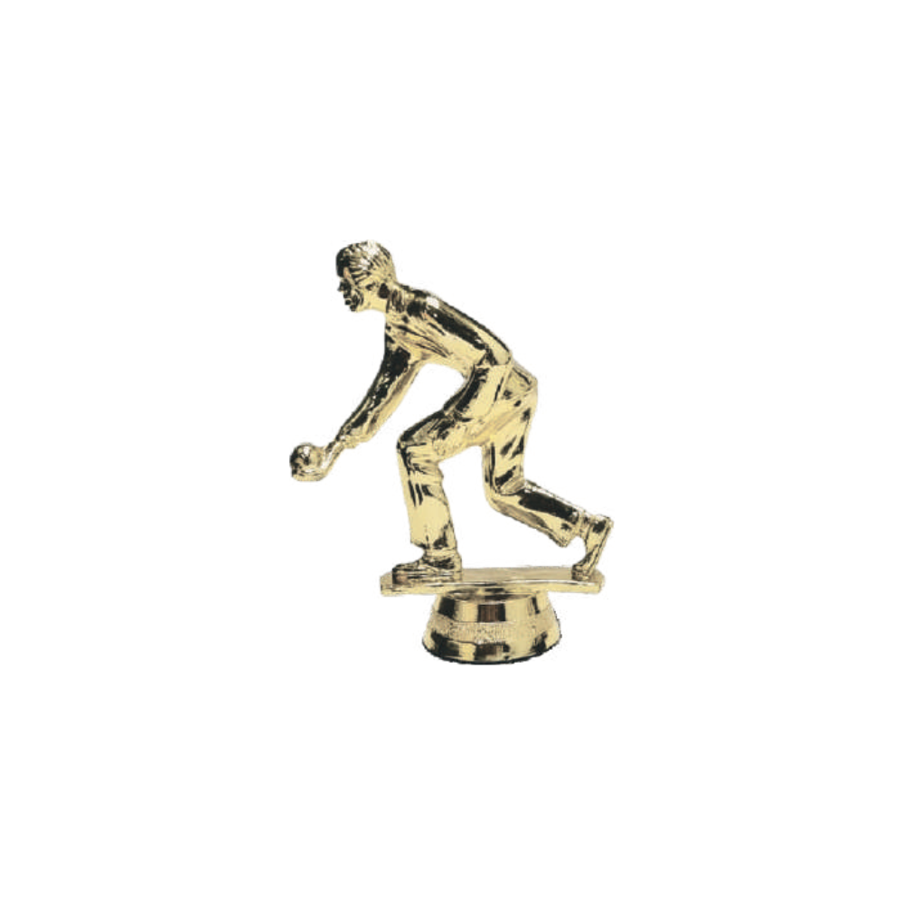 Lawn Bowl Male Figurine