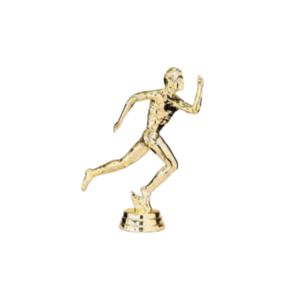 Male Athletics Runner Figurine