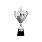 Silver Swirl Metal Cup - CU0020