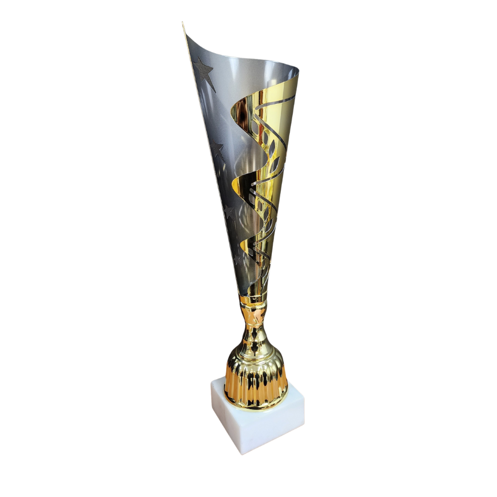Gold Star Metal Cup (Blue / Red / Grey)