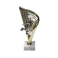 Large Soccer Star Figure Trophy