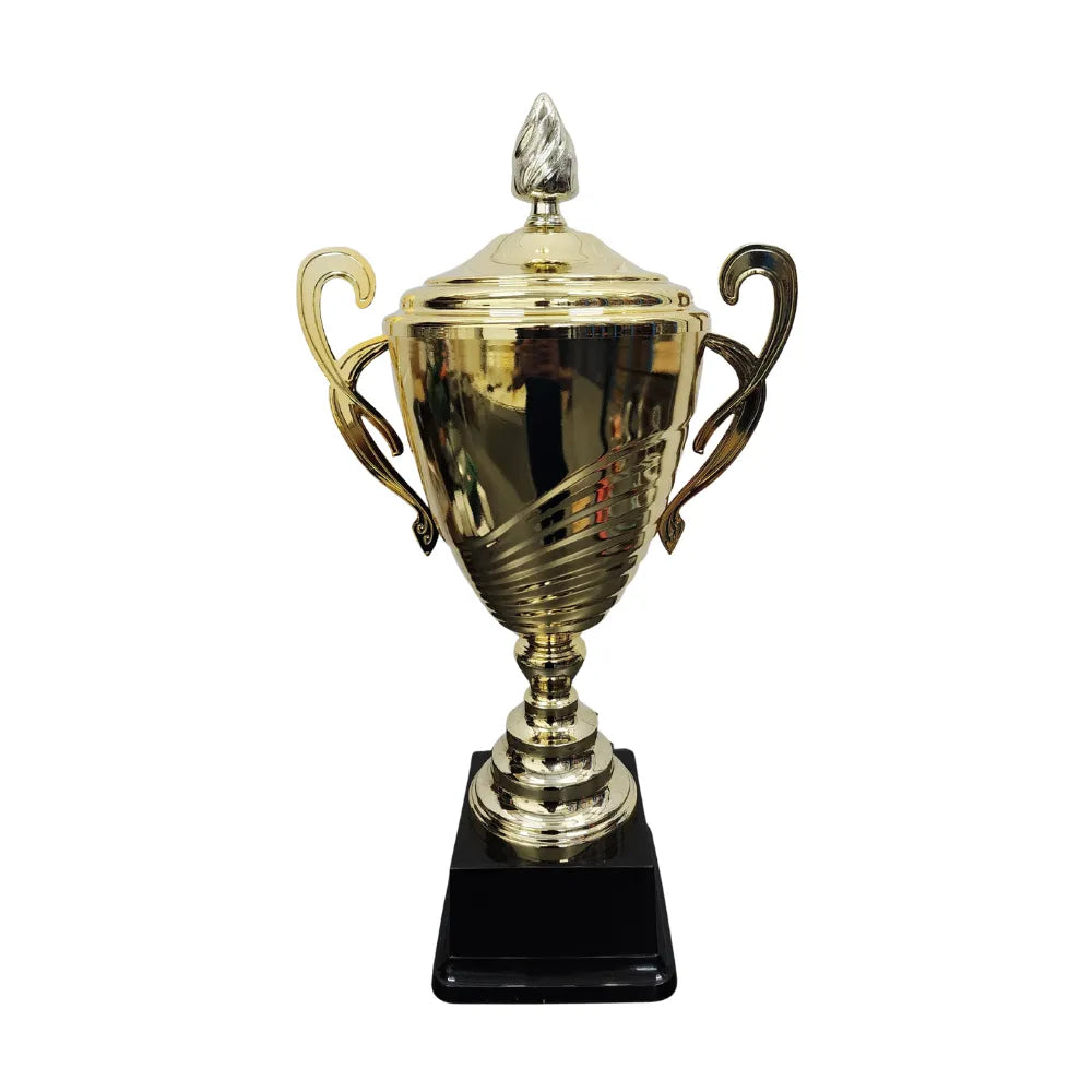 Gold Swirl Metal Cup - NC002