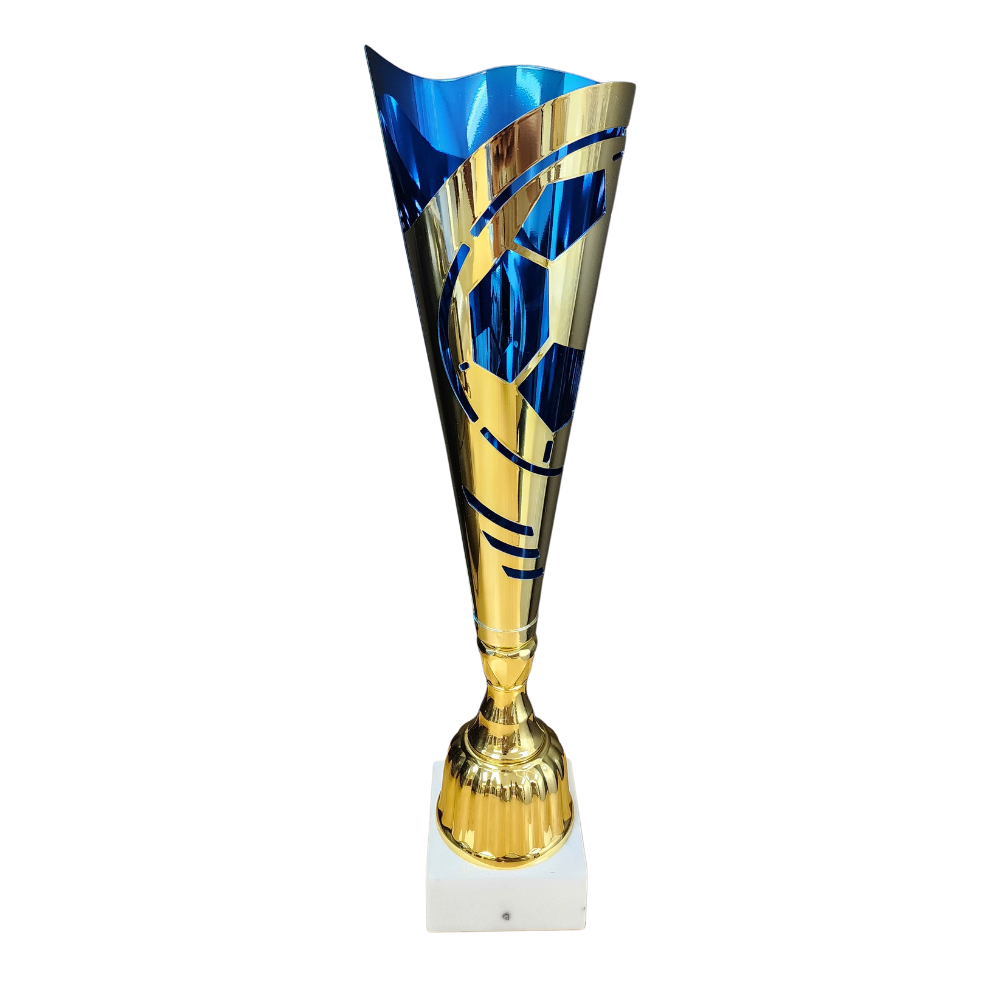Soccer Champion Metal Cup