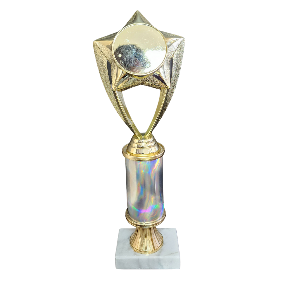 Star Column Trophy - H422