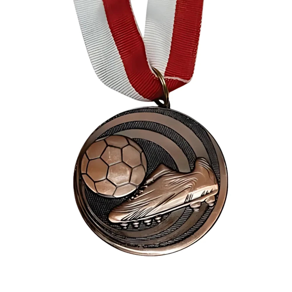 50mm Soccer Themed Medal