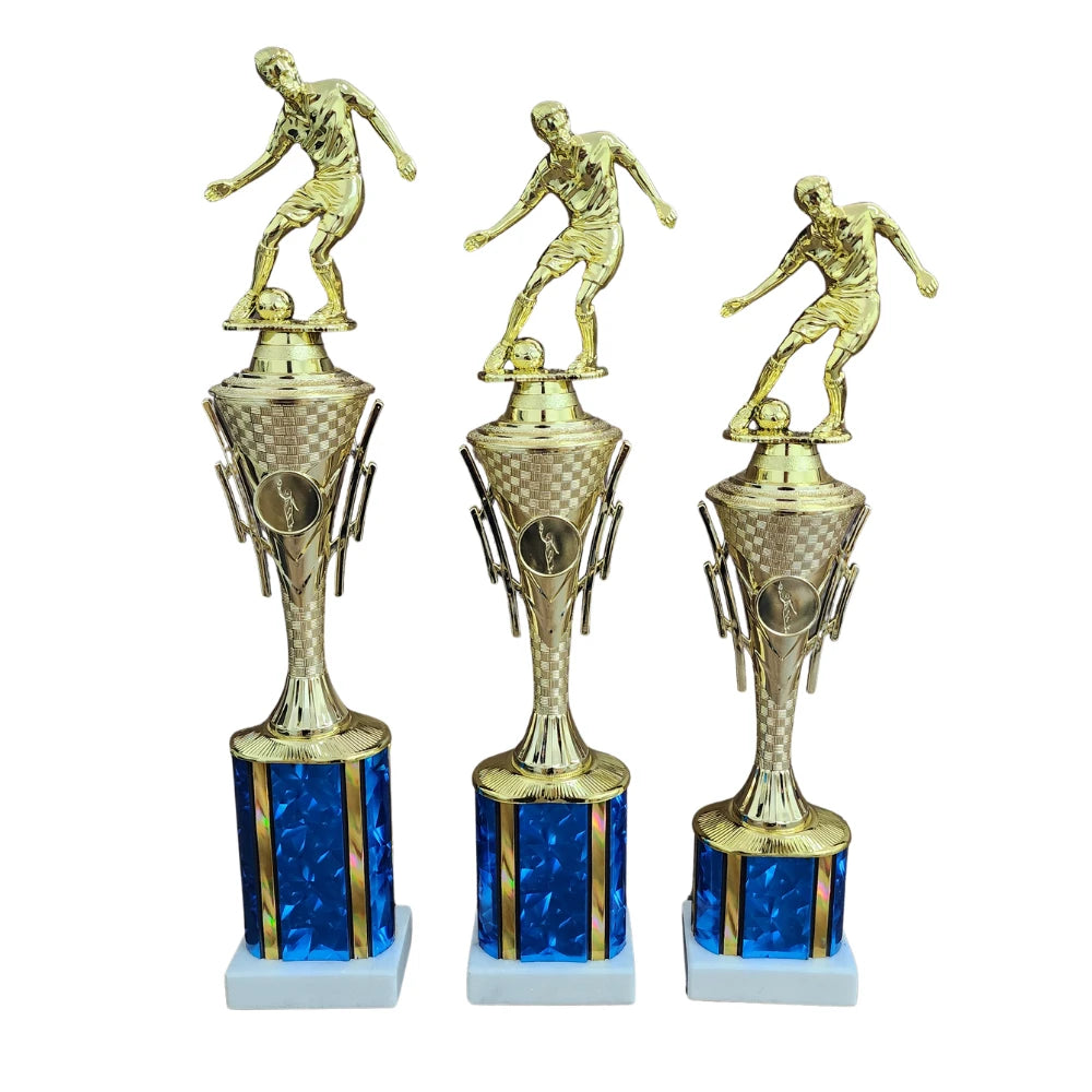 Soccer Olympic Rectangular Column Trophy