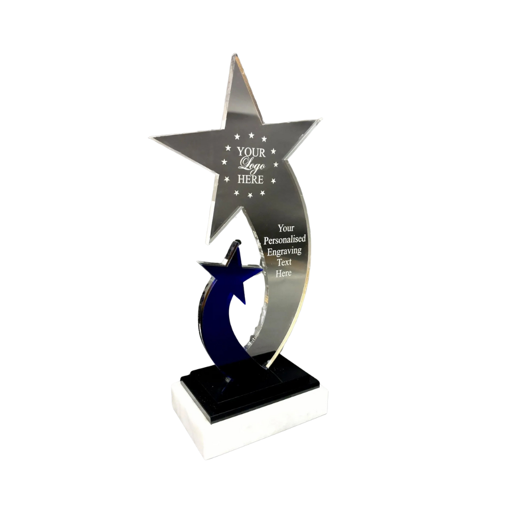 Shooting Star Acrylic Award