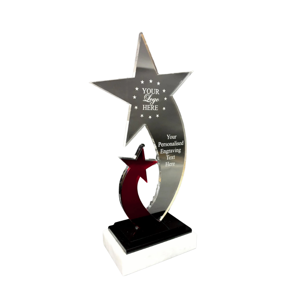 Shooting Star Acrylic Award