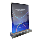 Rectangular Glass Award - Woolf's Trophies And Engravers