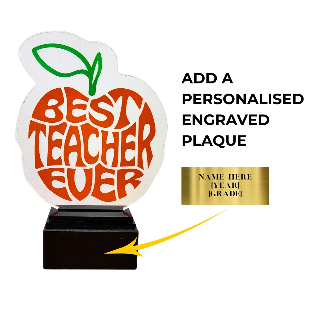 Teachers Acrylic Award - TAA01