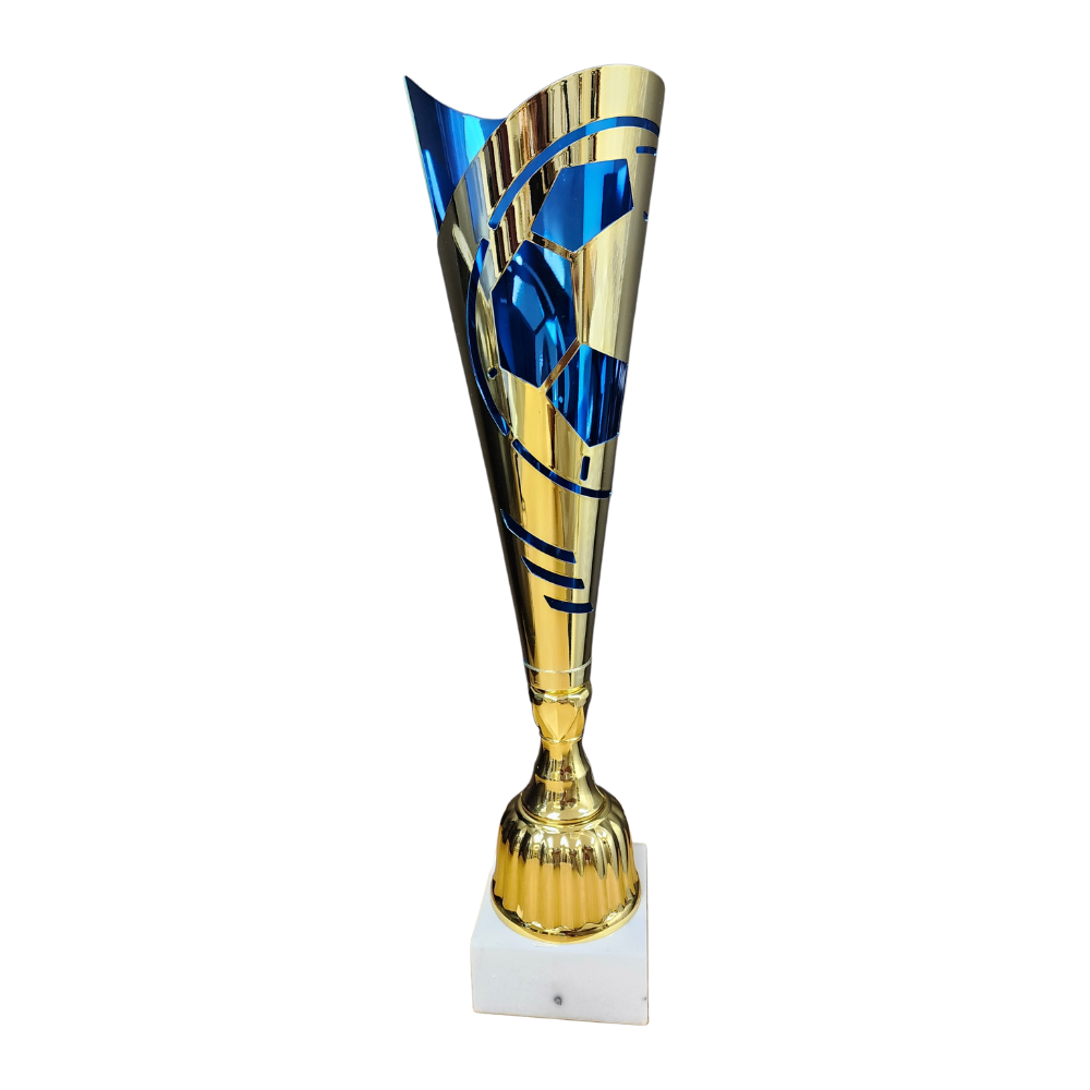 Soccer Champion Metal Cup