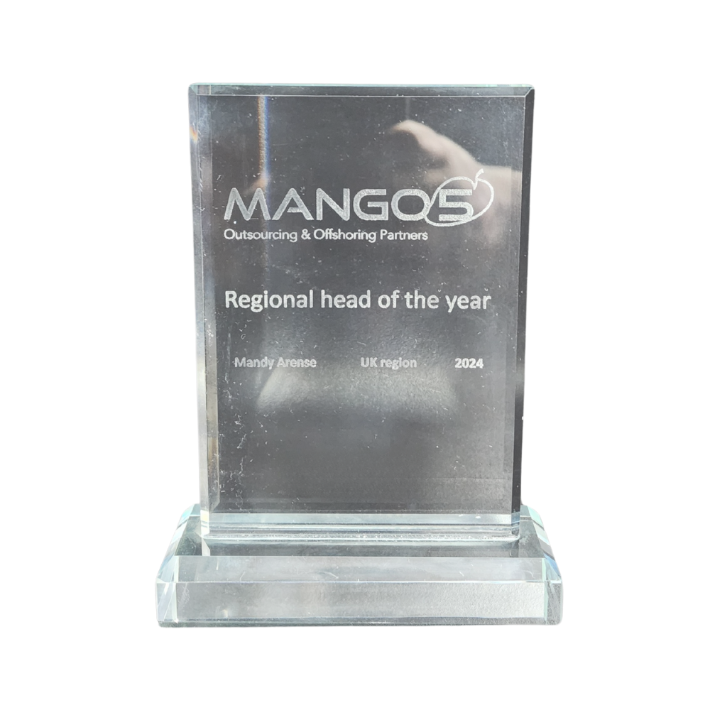 Rectangular Glass Award