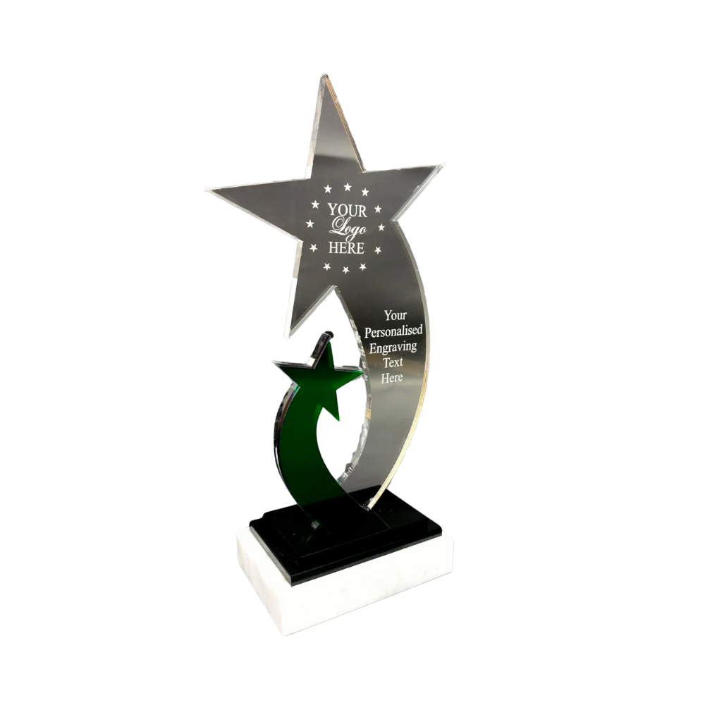 Shooting Star Acrylic Award