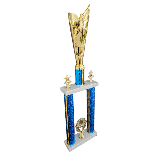 2 Column Dazzing All Star Trophy