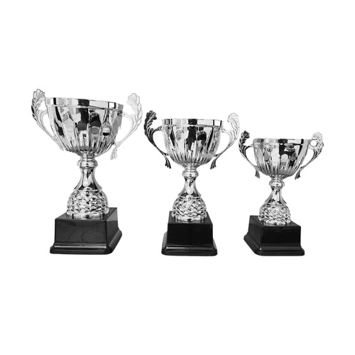 Silver Victory Metal Cup - CU0025 - Woolf's Trophies And Engravers