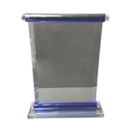 Scroll Glass Award - Woolf's Trophies And Engravers