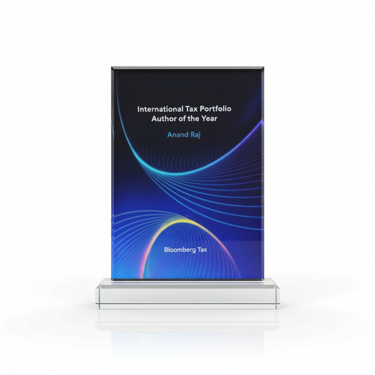 Rectangular Glass Award