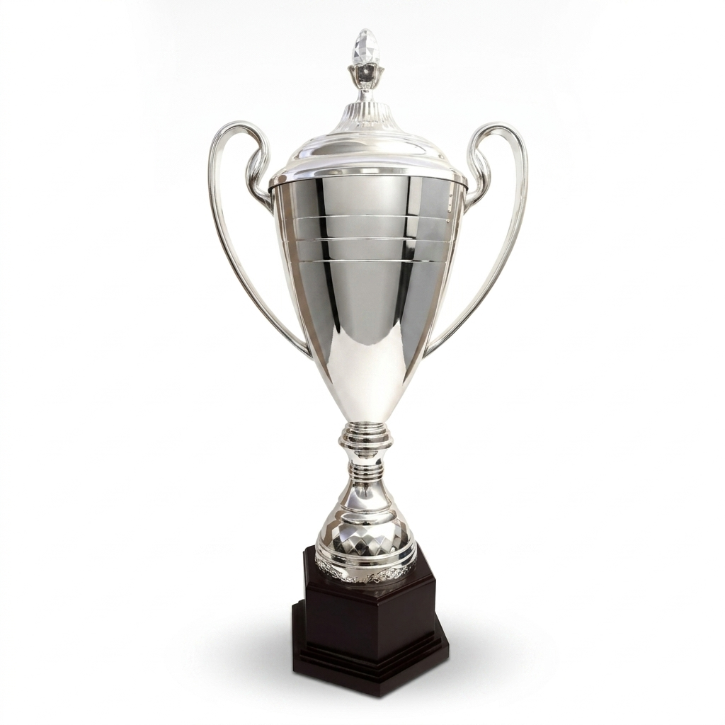 Large Polished Champion Metal Cup – CU0019