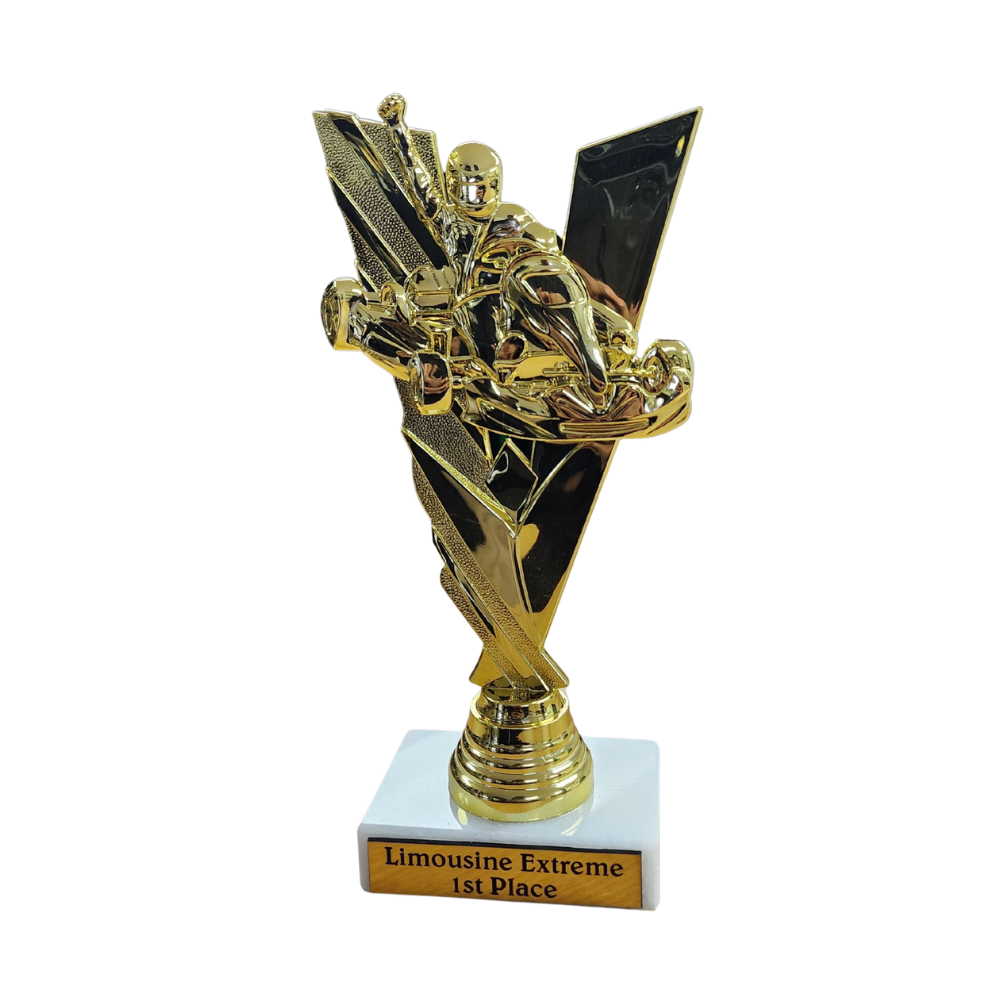 Go Kart Trophy Figurine