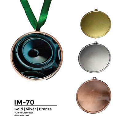 IM70 - 70mm Polished Medal