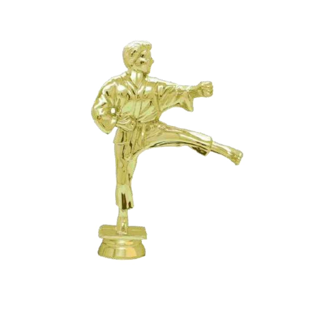 Large Karate Figurine