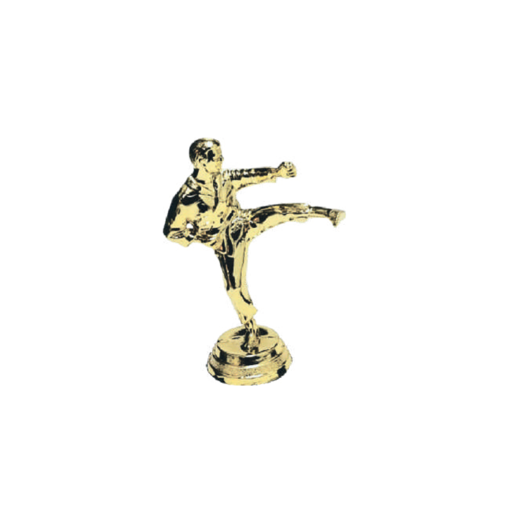 Small Karate Male Figurine