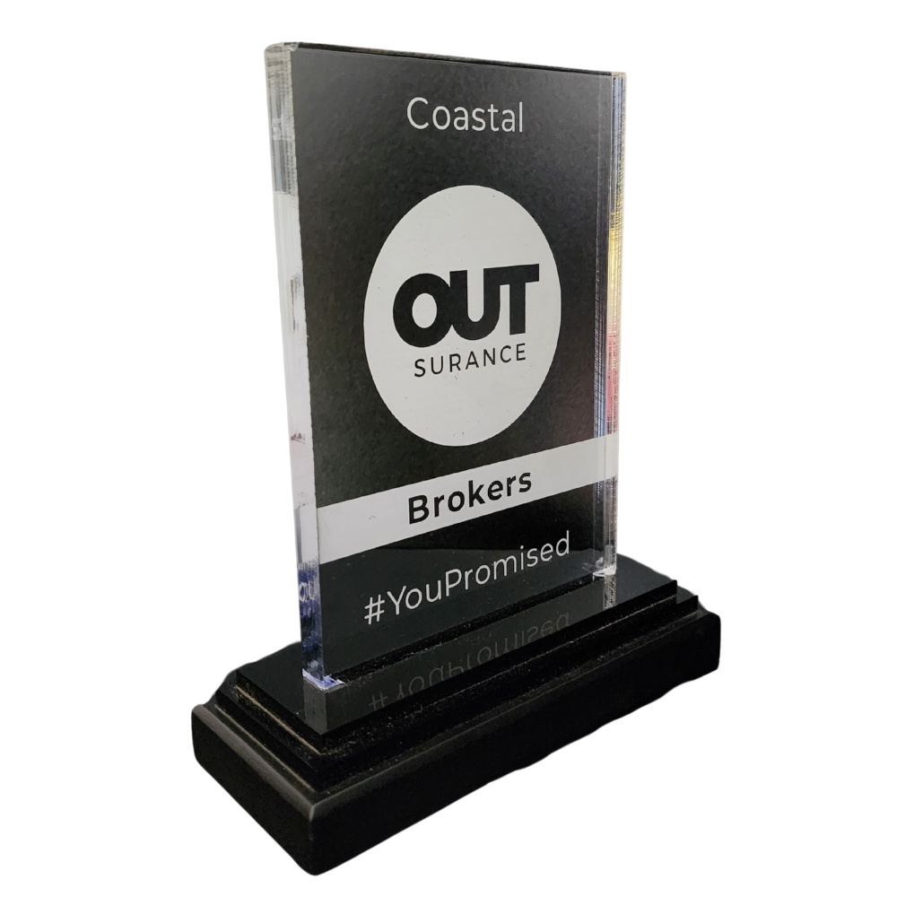 Rectangular Acrylic Award