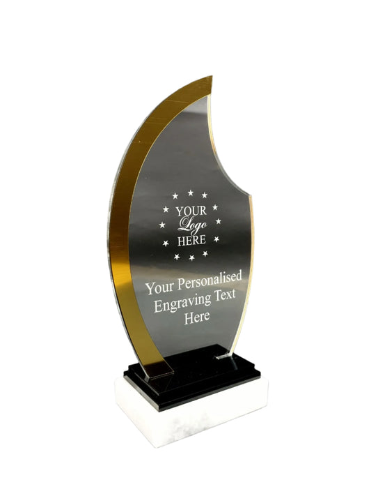 Curved Strip Acrylic Award